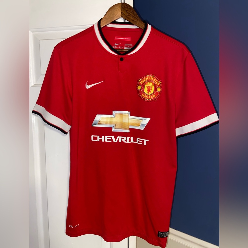 Nike Red Manchester United Jersey